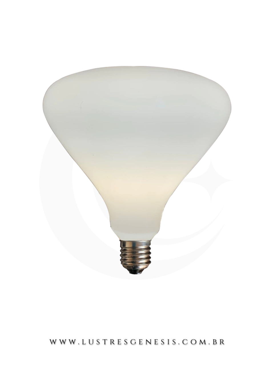 Lâmpada de Filamento de Led R140 Leitosa 6W Squirrel Cage da GMH Lustres Gênesis loja online de Lustres e Iluminação Decorativa